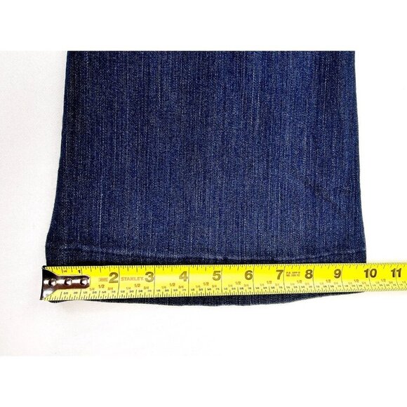 AG Adriano Goldschmied Size 25X31 Women's Belle Flare Blue Denim 5 Pocket Jeans - Picture 4 of 12